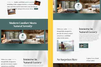 design landing page for your ai product