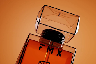 do 3d perfume animation,  3d perfume and bottle animations
