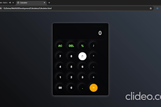 provide a web based calculator