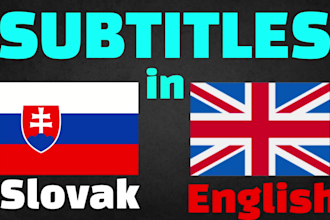 create engaging slovak subtitles for your video