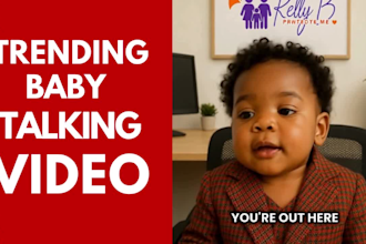 create ai baby podcast talking video trending baby voice reels ai baby video