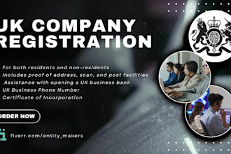 register UK ltd company for non residents