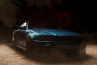 do smoke simulation and car transformation into your logo