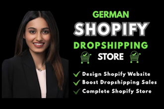build german shopify store shopify dropshipping redesign german shopify website