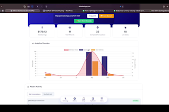 build professional currency exchanger website