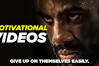 create motivational videos for youtube channel