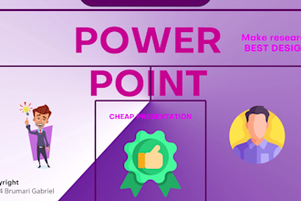 create your cheap powerpoint presentation best quality
