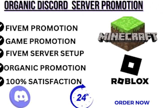 fivem server promotion minecraft game server ads, rust server, discord mass dm