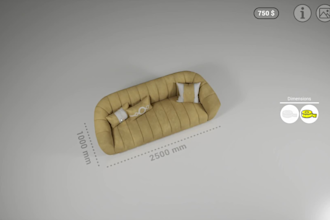 interactive 3d ar configurator for furniture products ue5