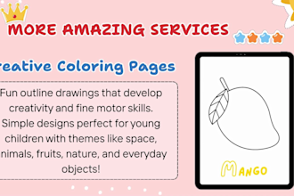 design kids worksheets and activity pages
