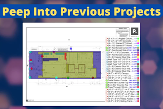 do material takeoff and construction cost estimation for all trades