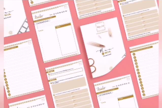 design custom worksheet, workbook, or any PDF design