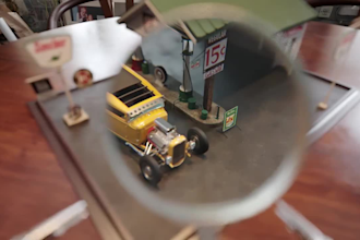 rendering automotive animation for advertisement