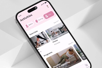 develop a custom personal training, health and fitness app for ios and android