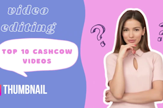setup youtube automation channel top 10 faceless cash cow videos