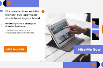 build a clean, professional wordpress business website for your company