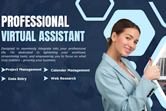 be your creative virtual teachers assistant personal executive virtual assistant