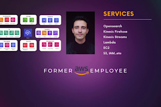 provide AWS cloud support for any kind of project