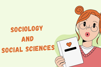 do technical writing in sociology and social sciences
