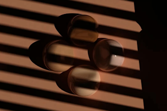 craft 3d cosmetic products animation 3d skincare product model 3d promo video