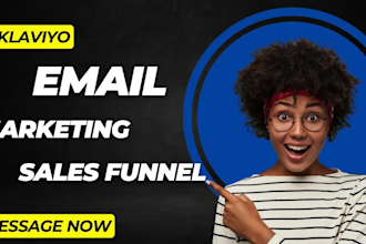 setup advanced klaviyo email marketing automation flow for shopify marketing
