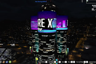 make a custom animated billboard and banner