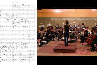 arrange music for orchestra