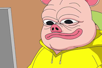 funny meme art, meme coin animation, meme video, crypto meme coin video