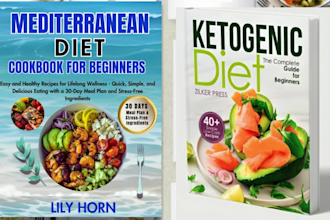 design KDP cookbook cover, kindle book cover, amazon KDP