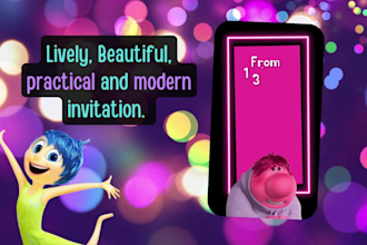 animated digital invitation mp4 inside out 2