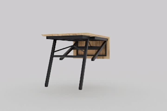 create furniture design and technical drawing