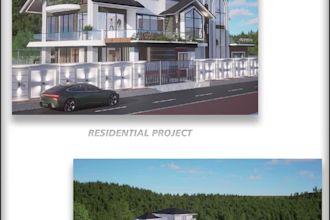 realistic 3d architectural renders and planning