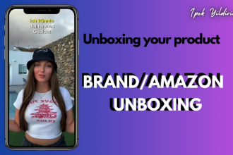 unbox your product for your company or amazon