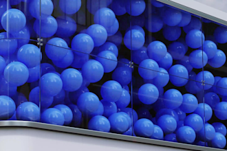 do photorealistic 3d billboard animation to showcase your brand