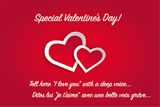 tell your valentine how much you love her