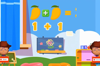 do fun and engaging 2d kids learning animation, kids animation, nursery rhymes