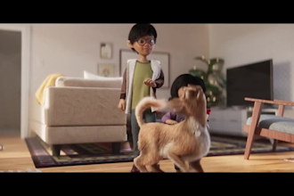4k cartoon animated movie,3d short film production,3d kids series animator xmas
