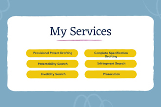 provide complete patent application drafting