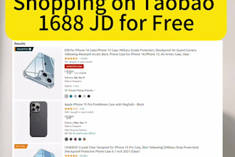 help you buy anything in china taobao 1688 alibaba jd pinduoduo douyin redbook