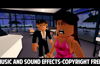 make roblox roleplay, mini movie, video editing, script writing, voice over, gfx