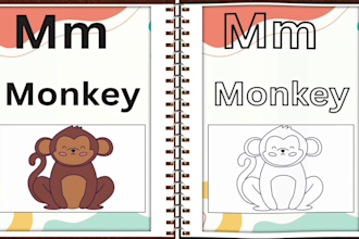 draw kids coloring pages and kids book cover on canva