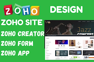 design redesign zoho landing page zoho crm solution zoho campaign and zoho book