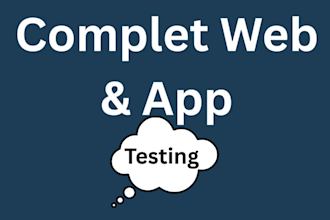 do app testing and website testing,QA,iphone,ipad,and android user testing