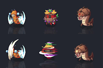 do pixel game character sprite sheet pixel video animation pixel game art nsfw