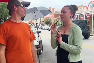 make ugc ad with multiple actors, street interview, podcast, for social media