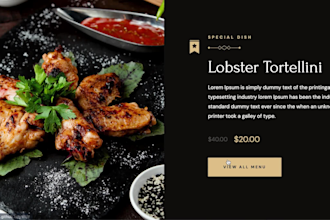 design websites and create custom responsive modern web solutions