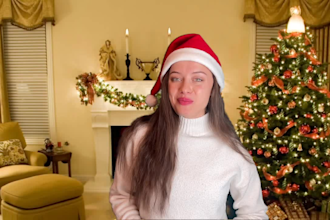 record a christmas message on video for your loved ones