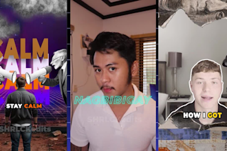 edit short form videos for your reels, tiktok and youtube shorts