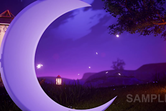 create ramadan or eid logo intro and video