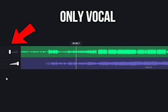 separate vocal and beats from your music